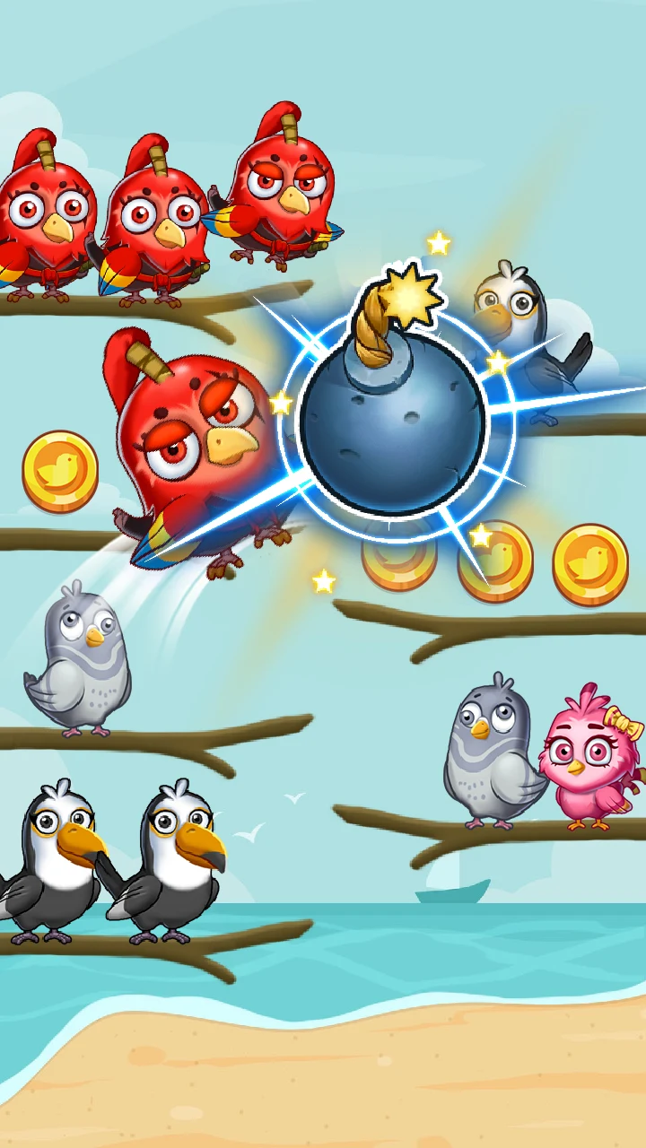 Bird Sort Puzzle Color Game screenshot
