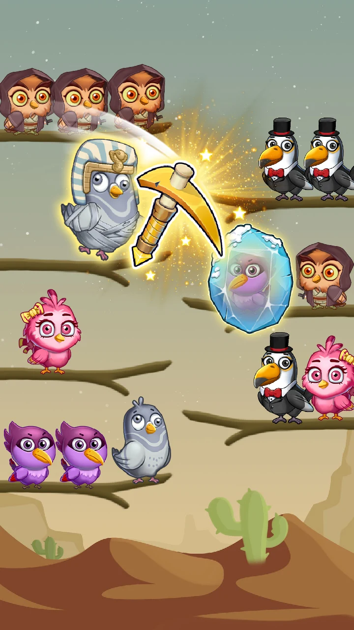 Bird Sort Puzzle Color Game screenshot
